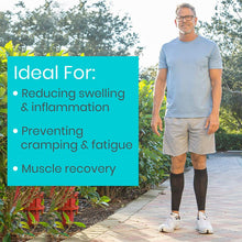 Load image into Gallery viewer, Calf Compression Sleeve Black