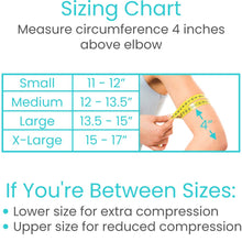 Load image into Gallery viewer, Elbow Compression Sleeve Black