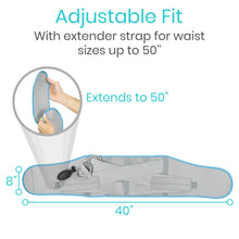 Load image into Gallery viewer, Compression Back Ice Wrap