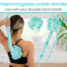 Load image into Gallery viewer, Interchangeable Loofah Handle