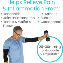 Load image into Gallery viewer, Elbow Compression Sleeve Black