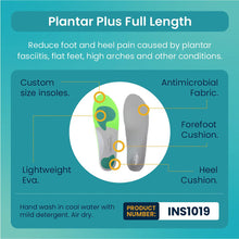 Load image into Gallery viewer, Plantar Plus - Full Length Insoles