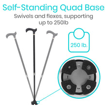 Load image into Gallery viewer, Carbon Fiber Standing Cane