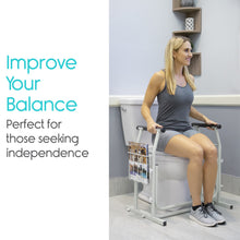 Load image into Gallery viewer, Stand Alone Toilet Rail