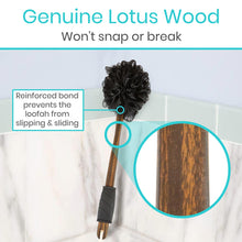 Load image into Gallery viewer, Loofah Brush Dark