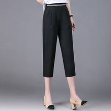 Load image into Gallery viewer, Linen Pants Summer New Loose Harem Pants Women