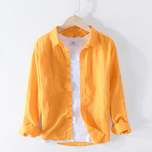 Load image into Gallery viewer, Cotton linen shirt