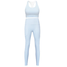 Load image into Gallery viewer, Moisture Wicking Yoga Suit Sports Running Suit