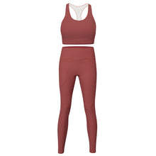 Load image into Gallery viewer, Moisture Wicking Yoga Suit Sports Running Suit