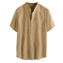 Load image into Gallery viewer, Cotton And Linen All-match Shirts And Linen Shirts
