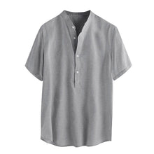 Load image into Gallery viewer, Cotton And Linen All-match Shirts And Linen Shirts
