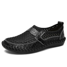 Load image into Gallery viewer, One-Legged Slip-On Shoes, Deodorant Mesh, Mesh Sandals