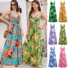 Load image into Gallery viewer, Long Holiday Beach Dress