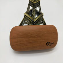 Load image into Gallery viewer, Wood grain glasses case