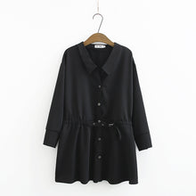 Load image into Gallery viewer, New Fat MM Thin Spring Cotton Twill Dress