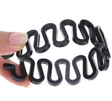 Load image into Gallery viewer, Centipede braid hair sponge hair coil rod double hook hair dish implement modelling pulls hair needle to wear hair rod hairdressing