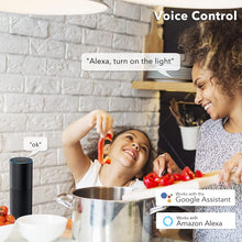 Load image into Gallery viewer, Wifi Smart In-Wall Light Switch, No Hub Required with Timer Function, White, Compatible with Alexa and Google Assistant, Neutral Wire Needed, 2.4 Ghz Network Only