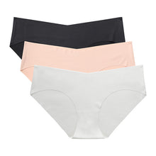 Load image into Gallery viewer, Seamless One-piece Women's Briefs Nude Cotton Low-waist Underwear Women