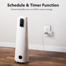 Load image into Gallery viewer, Wifi Heavy Duty Smart Plug Outlet, No Hub Required with Timer Function, White, Compatible with Alexa and Google Assistant, 2.4 Ghz Network Only (3 Pack)