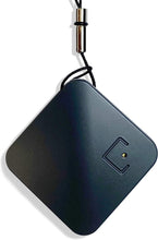 Load image into Gallery viewer, Tracmo Bluetooth Key Finder Locator Item with APP for Phones Smart Alarm Tracker Waterproof Compatible with Smart Home Device for Kids Pets Luggage Wallet Patient Battery Replaceable 1Pack (Black)