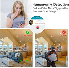 Load image into Gallery viewer, Outdoor Security Camera,G4 Full HD 4MP 2K Wifi Security Camera, Alexa Compatible, AI & Motion Detection, Free Cloud Service Included, 65Ft Night Vision IP66 Weatherproof,Black