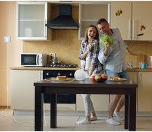 Load image into Gallery viewer, White Power Extension Cord Replacement for Alexa 4Th Gen, Alexa Show 10 (3Rd Gen), Show 8 - DC Flat Charging Plug Cable, 16Ft Long