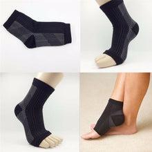 Load image into Gallery viewer, New Foot Angel Anti Fatigue Compression Ankle Socks