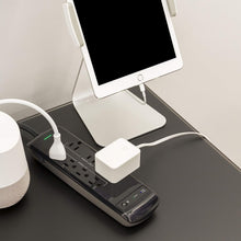 Load image into Gallery viewer, Ultrapro 7-Outlet Wi-Fi Surge Protector, Smart Power Strip, 3 Ft Cord, 3 Group Controlled Outlets, Works with Amazon Alexa & Google Home, 1440 Joules, Black, 55144