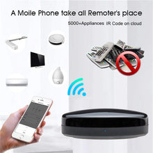 Load image into Gallery viewer, Upgraded Smart Wifi-Ir Remote Control Universal-Hub with Built-In Temperature and Humidity Sensor,Compatible with Alexa for TV DVD AC STB Etc
