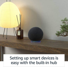 Load image into Gallery viewer, Echo (4Th Gen) | with Premium Sound, Smart Home Hub, and Alexa | Charcoal