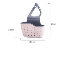 Load image into Gallery viewer, 1Pcs Kitchen Accessories Utensils Organizer Adjustable Snap Sink Soap Sponge Holder Kitchen Hanging Drain Basket Kitchen Gadgets