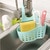 Load image into Gallery viewer, 1Pcs Kitchen Accessories Utensils Organizer Adjustable Snap Sink Soap Sponge Holder Kitchen Hanging Drain Basket Kitchen Gadgets