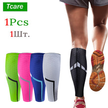 Load image into Gallery viewer, Tcare 1Pcs Calf Compression Sleeves Leg Compression Socks Runners Shin Splint Varicose Vein Calf Pain Relief Calf Guards Running
