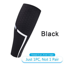 Load image into Gallery viewer, Tcare 1Pcs Calf Compression Sleeves Leg Compression Socks Runners Shin Splint Varicose Vein Calf Pain Relief Calf Guards Running