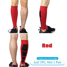 Load image into Gallery viewer, Tcare 1Pcs Calf Compression Sleeves Leg Compression Socks Runners Shin Splint Varicose Vein Calf Pain Relief Calf Guards Running