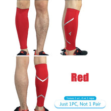 Load image into Gallery viewer, Tcare 1Pcs Calf Compression Sleeves Leg Compression Socks Runners Shin Splint Varicose Vein Calf Pain Relief Calf Guards Running