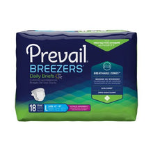 Load image into Gallery viewer, Prevail® Breezers® Unisex Adult Incontinence Brief
