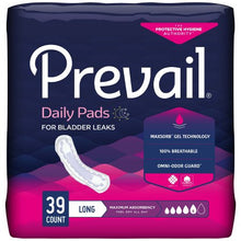 Load image into Gallery viewer, Prevail® Daily Bladder Control Pads - Heavy Absorbency
