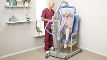 Load image into Gallery viewer, Arjo Maxi 500 Power Patient Lift With 2-Point Hanger Bar
