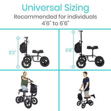 Load image into Gallery viewer, All Terrain Knee Walker
