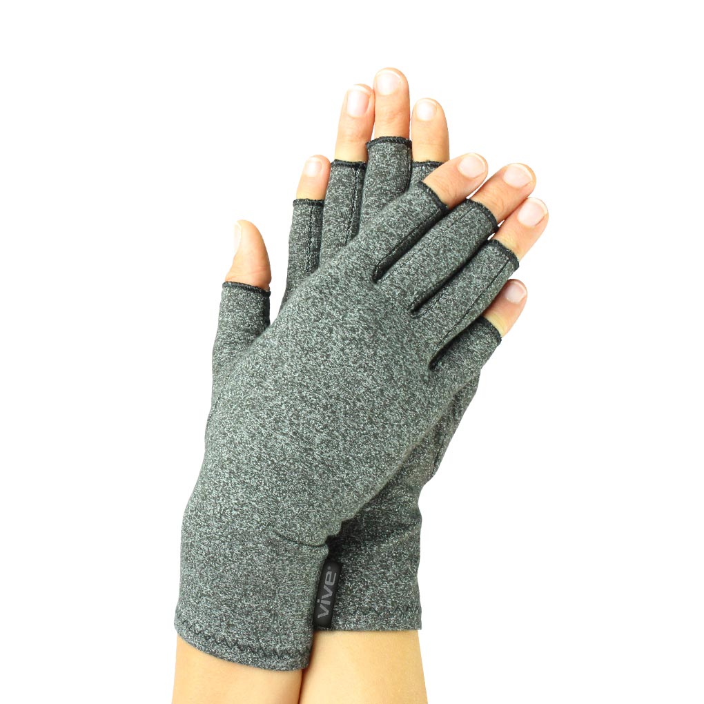 Arthritis Gloves Gray (2 Pack)