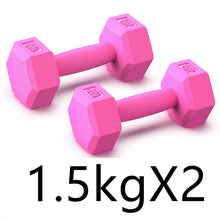 Load image into Gallery viewer, Dumbells | Arm Muscle Training Household Rubberized Dumbbells Fitness Equipment
