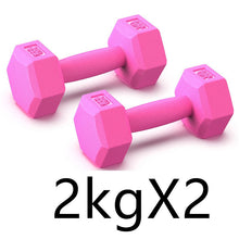 Load image into Gallery viewer, Dumbells | Arm Muscle Training Household Rubberized Dumbbells Fitness Equipment
