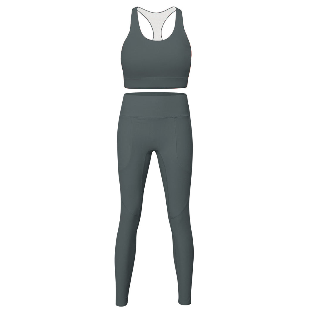 Moisture Wicking Yoga Suit Sports Running Suit