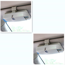 Load image into Gallery viewer, Car glasses case car sun visor bill glasses clip
