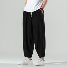 Load image into Gallery viewer, Loose Straight-leg Cotton And Linen Pants
