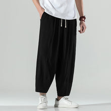 Load image into Gallery viewer, Loose Straight-leg Cotton And Linen Pants
