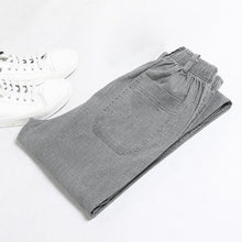 Load image into Gallery viewer, Linen solid color casual pants
