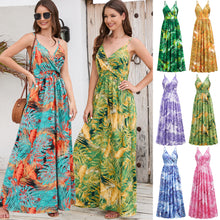 Load image into Gallery viewer, Long Holiday Beach Dress
