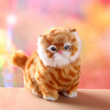 Load image into Gallery viewer, Lovely New Electric Simulation Stuffed Plush Cats Toys Soft Sounding Cute Plush Cat Doll Toys for Kids
